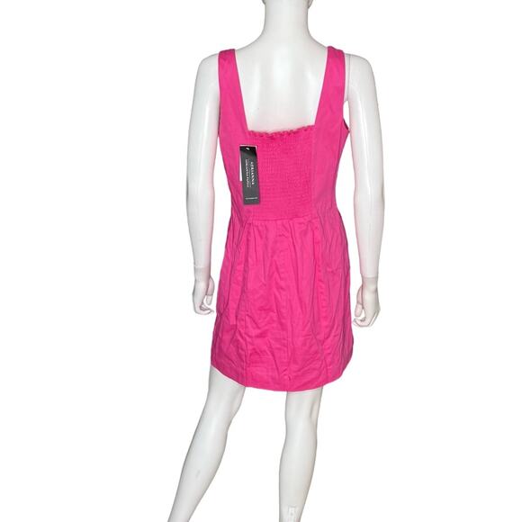 Adrianna by Adrianna Papell Women's Bow-Trim Sheath Dress Magenta Sz 10 NWT - Picture 6 of 9